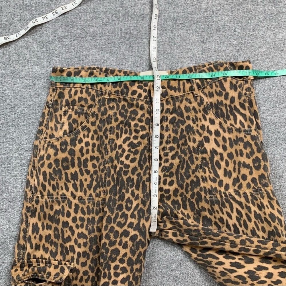 Damson Madder Dion Leopard Cargo Pants - Picture 10 of 14